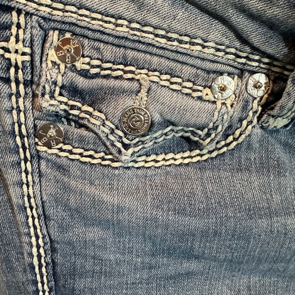 True Religion Julie Jeans Women’s Size 27 Bootcut Light Wash Y2K 90s - Picture 7 of 7